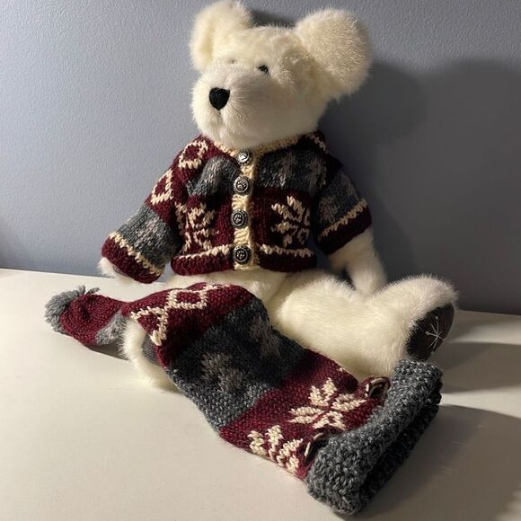 Boyds Bears Vintage Thomas Bearski 19” jointed snowflake - Picture 6 of 6